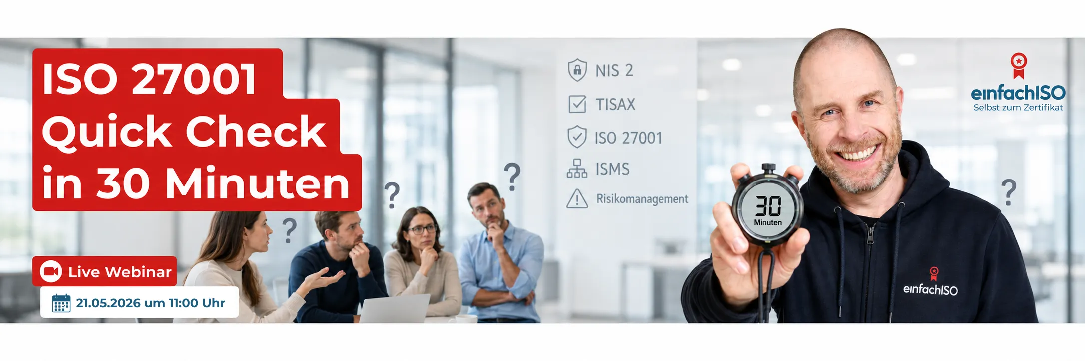 ISO 27001 Zertifizierung: Quick-Check für Unternehmen